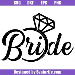 Engagement Svg, Diamond Ring Svg, Marriage Svg, Bride Svg