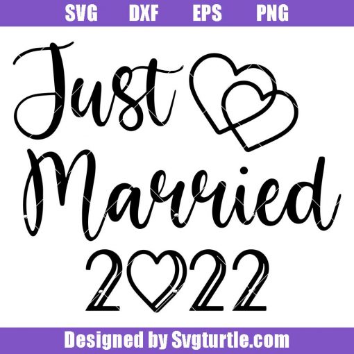 Just-married-2022-svg,-wedding-signs-svg,-bride-groom-svg