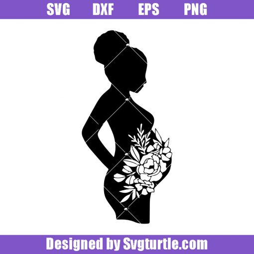 Pregnancy Announcement Svg, Pregnant Woman Svg, Mother Svg