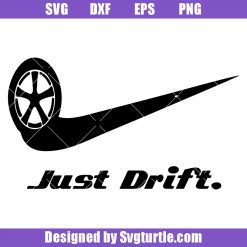 Sports Car Logo Svg, Just Drift Svg, Drifter Svg, Race Car Svg