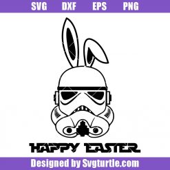 Star Wars Easter Svg, Storm Trooper Bunny Svg, Storm Trooper Svg