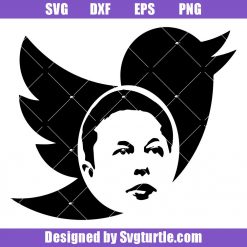 Twitter Logo Svg, Elon Musk Twitter Svg, Elon Musk Svg