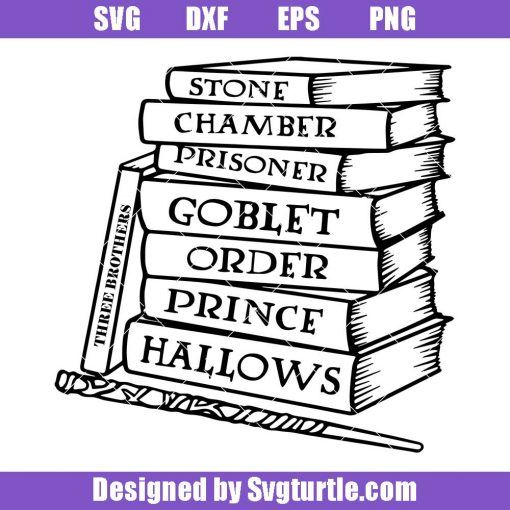 Books-for-witches-svg,-wizard-books-svg,-magic-world-svg