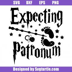 Expecting A Baby Svg, Expecting Patronum Svg, Harry Potter Svg
