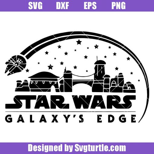 Star Wars Galaxy's Edge Svg