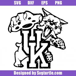University of Kentucky Svg, Kentucky Wildcats Svg, UK Logo Svg