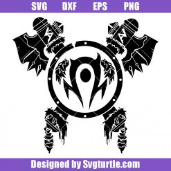 World of Warcraft Logo Svg, Horde Logo Svg, Warcraft Svg