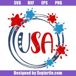 4th of July Logo Svg, Independence Day Logo Svg, USA Svg