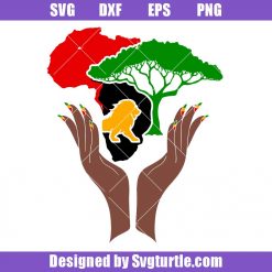 African Savanna Svg, Black Woman Svg, Africa Svg
