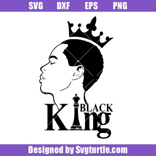 Afro-black-king-svg,-melanin-svg,-black-history-svg,-afro-svg