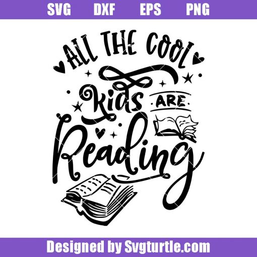 All-the-school-kids-are-reading-svg,-book-lovers-svg,-nerd-svg