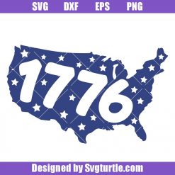 America 1776 Svg, Independence Day Svg, 4th of July Svg