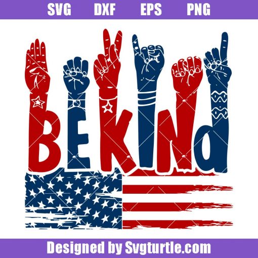 Be-kind-july-4th-svg,-us-flag-svg,-fourth-of-july-svg