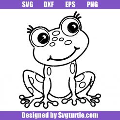 Cutest Frog Svg, Baby Cute Frog Svg, Cute Animal Svg