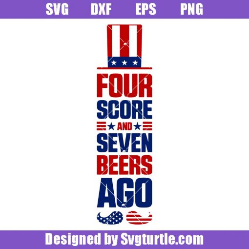 Four-score-and-seven-beers-ago-svg,-abraham-lincoln-svg