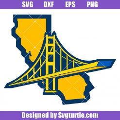GSW Bridge Logo Svg, Golden State Warriors Svg, Basketball Svg