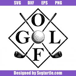 Golf Artistic Svg, Golf Ball Svg, Golf Logo Svg, Golfer Svg
