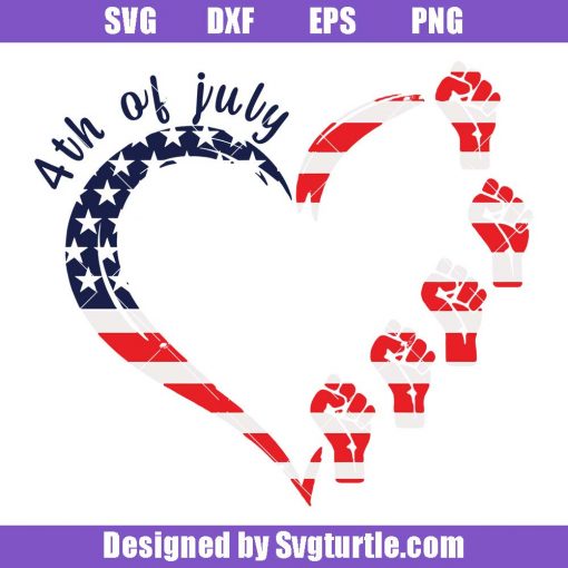 Happy-4th-of-july-heart-american-flag-svg,-american-patriotic-svg