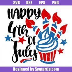 Happy 4th of July Svg, 4th of July Baby Onesie Svg, American Svg