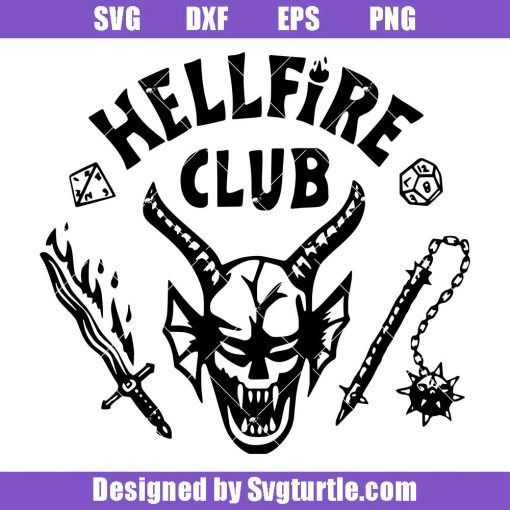 Hellfire-club-svg,-stranger-things-svg,-vecna-svg