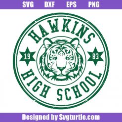 High School Logo Tiger Svg