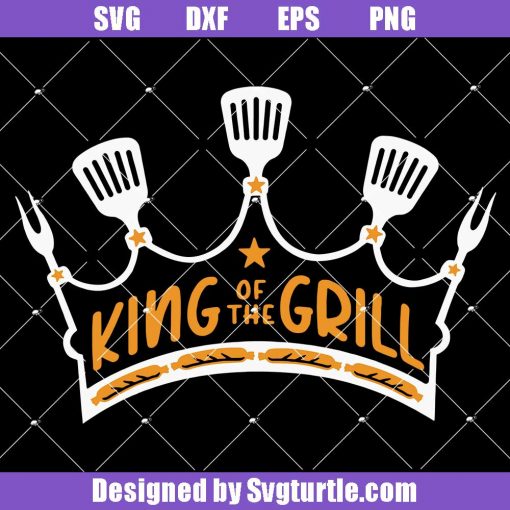 King-of-the-grill-svg,-grill-king-svg,-dad-apron-svg,-bbq-svg
