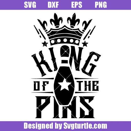 King of the Pins Svg
