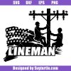 Lineman-american-flag-distressed-svg,-lineman-svg,-electrical-svg