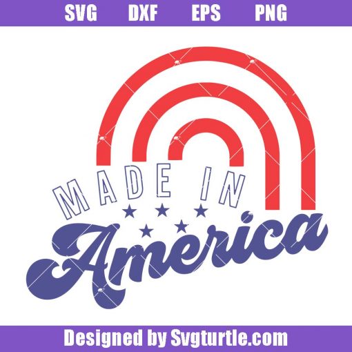 Made In America Svg