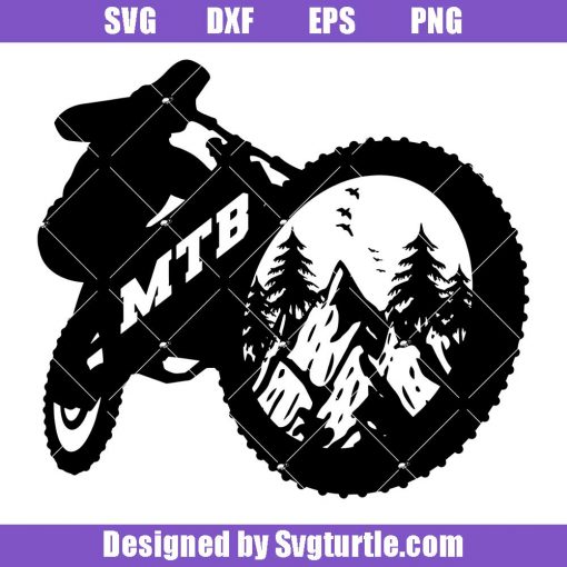 Mountain-bike-art-svg,-mtb-nature-svg,-mtb-svg,-cycling-svg