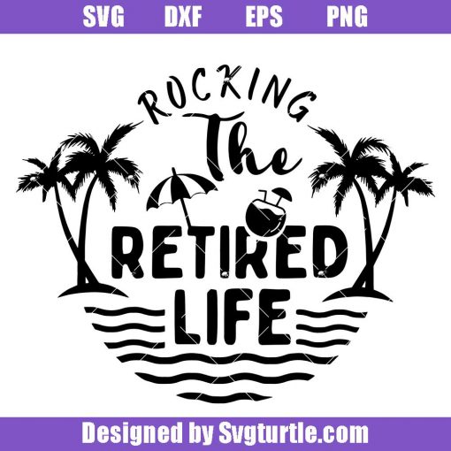 Rocking-the-retired-life-svg,-relaxed-retirement-svg,-retired-svg