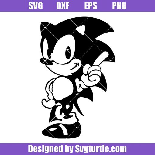 Sonic-the-hedgehog-svg,-sonic-svg,-fictional-characters-svg