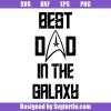 Starfleet Badge For Dad Svg