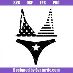 Swimsuits American Flag Svg, Summer Svg, Funny Summer Svg