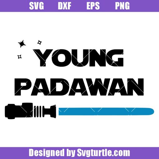 Young Padawan Star Wars Svg