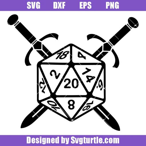 D20-swords-svg,-roleplaying-svg,-dungeons-and-dragons-svg