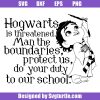 Defend Hogwarts Quote Svg