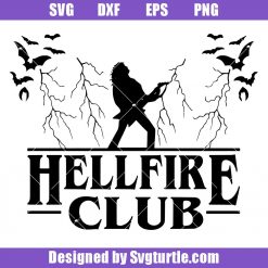 Eddie Munson Hellfire Club Svg