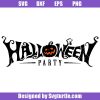 Halloween Party Svg