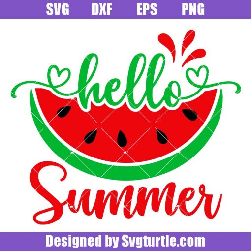 Hello-summer-watermelon-svg,-summer-sign-svg,-watermelon-svg