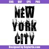 I Love New York Svg