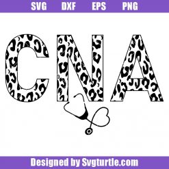 Leopard-cna-svg,-peace-love-cna-svg,-stethoscope-cna-svg