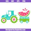 Summer-tractor-funny-svg,-watermelon-tractor-svg,-summer-svg