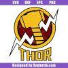 Thor Love and Thunder Logo Svg