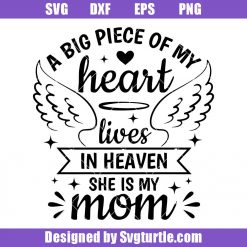 A-big-piece-of-my-heart-lives-in-heaven-she-is-my-mom-svg,-mom-angel-svg