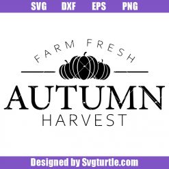 Autumn Harvest Svg, Farm Fresh Svg, Autumn Vibes Svg, Fall Svg