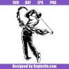 Golf Clubs Logo Svg
