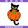 Halloween Cute Cat Svg