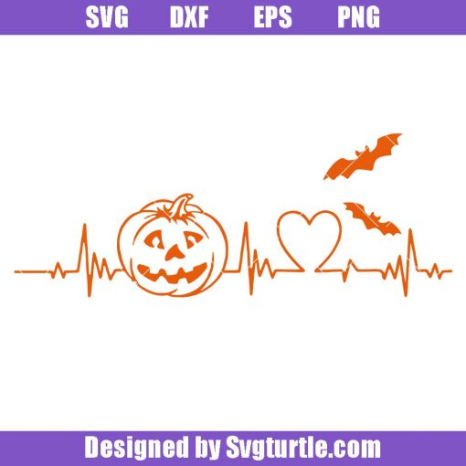 Halloween-heartbeat-svg,-pumpkin-heartbeat-svg,-halloween-svg