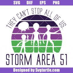 They Cant Stop All of Us Storm Area 51 Svg, Raid Area 51 Svg